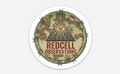 Redcell Pyramid Sticker